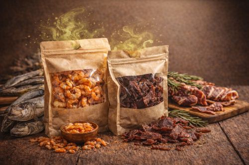 Kurutulmuş Deniz Ürünleri ve Et Paketlemede Oksijen Emici Kullanımı